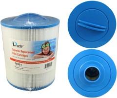 Cartridge, 32sqft, ht, 2"mpt b, 7"dia, 8"L, 3oz : 70321