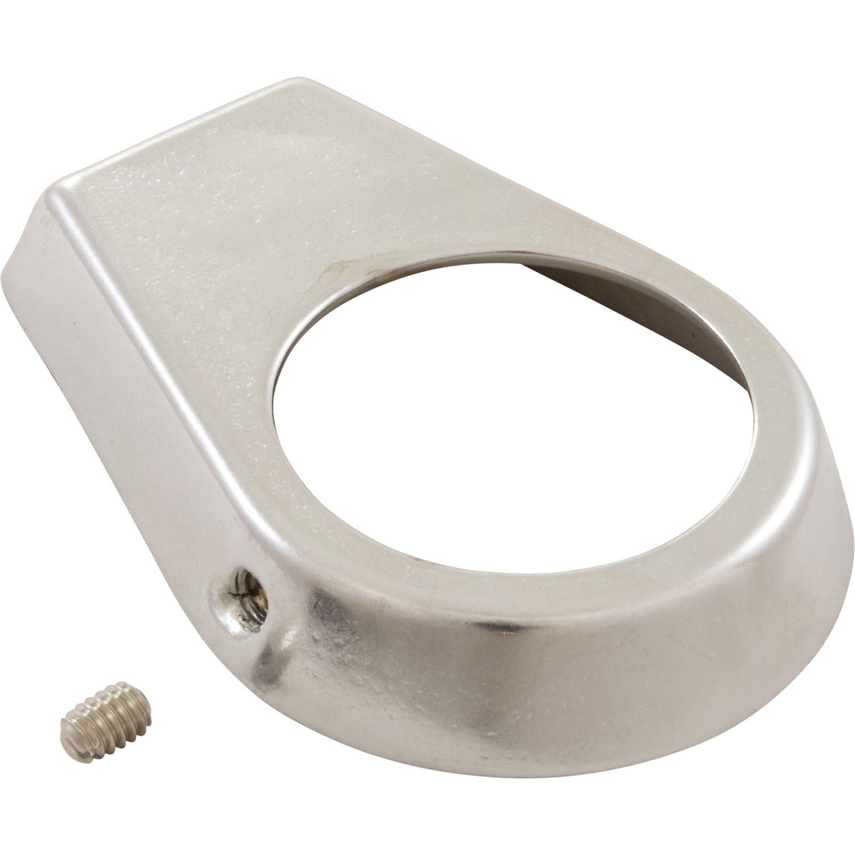Escutcheon, Perma Cast, Oblong, 1.9", Chrome Plate Brass : PE-0019-CPB