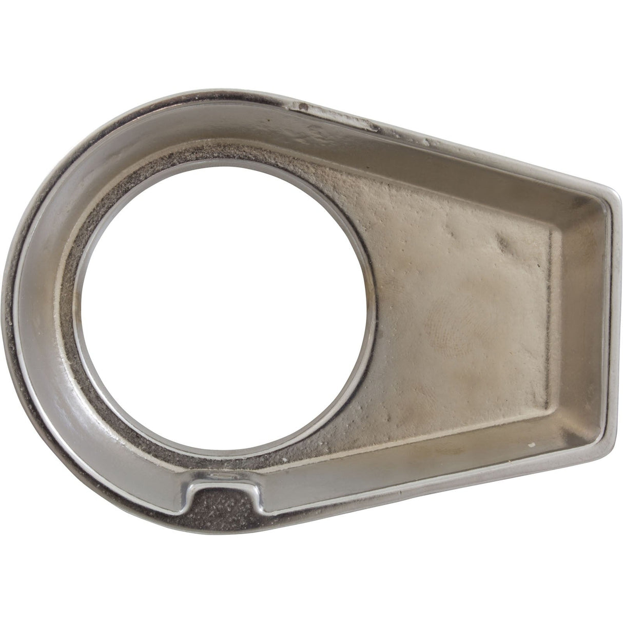 Escutcheon, Perma Cast, Oblong, 1.9", Chrome Plate Brass : PE-0019-CPB