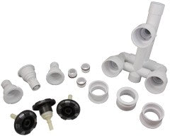 3 Jet Manifold Sys, Waterway, 7", a1-1/2"s x w2"sp, w/Intls : 210-3520G