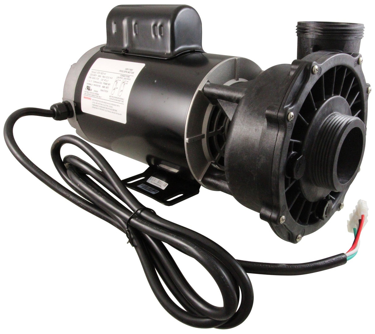 Pump, WW Executive, 4.0hp, 230V, 2-Spd, 56Fr, 2", 8ft Cord : ME-40226-20