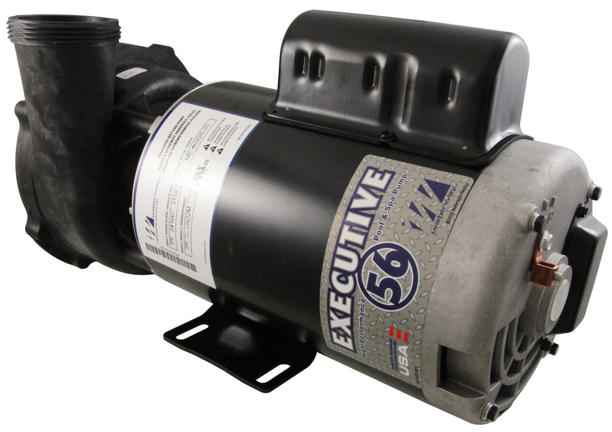 Pump, WW Executive, 4.0hp, 230V, 2-Spd, 56Fr, 2", 8ft Cord : ME-40226-20
