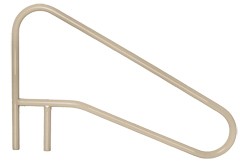 Hand Rail, SAFTRON CBRTD, 3-Bend, 54" x 32", Beige : CBRTD-354-B