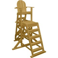 Lifeguard Chair, Tailwind , Front ladder, 64" Tall, Cedar : TLG535c