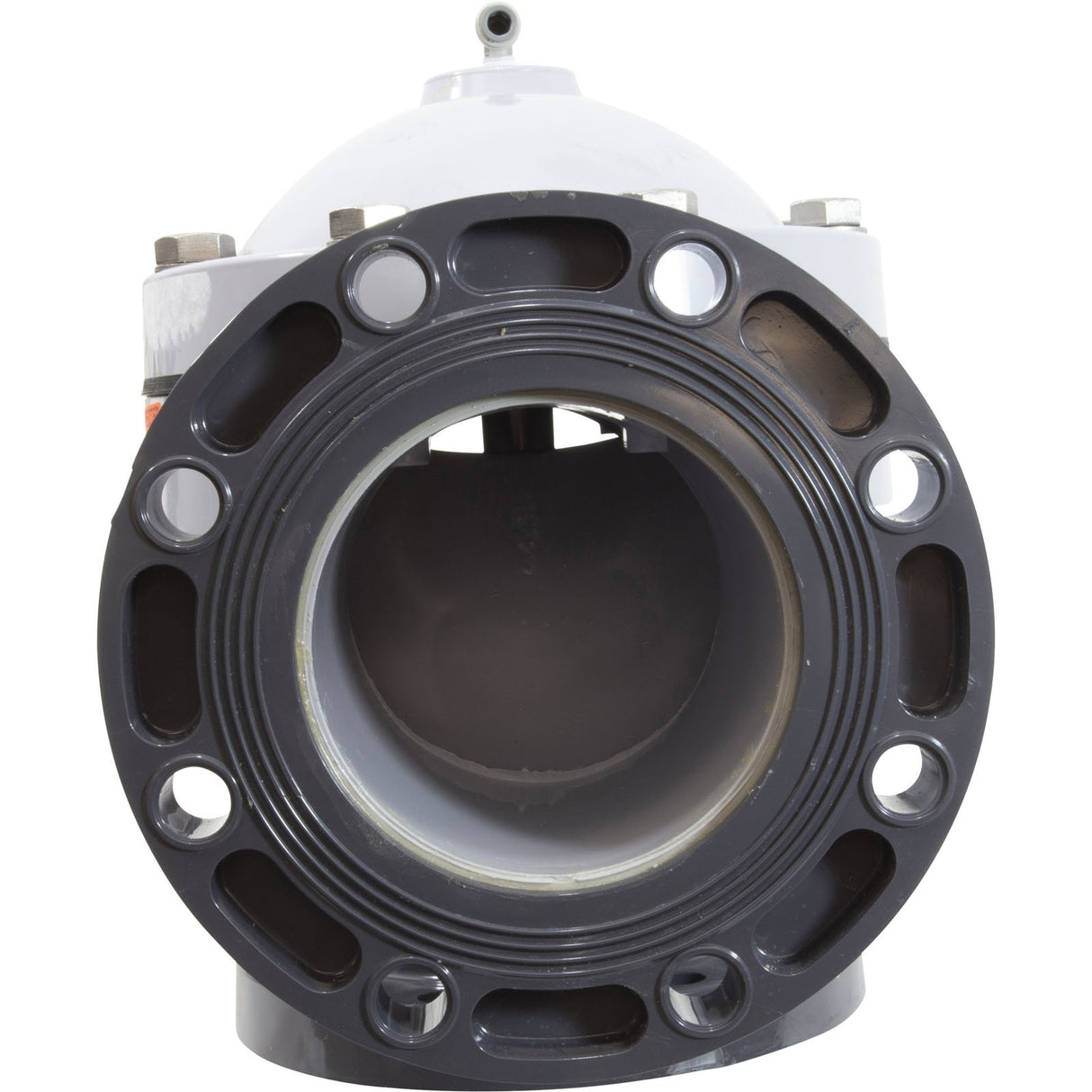 Backwash Valve, Paragon Stark 3-Way, 6", Gry, w/Flanges : V3-06