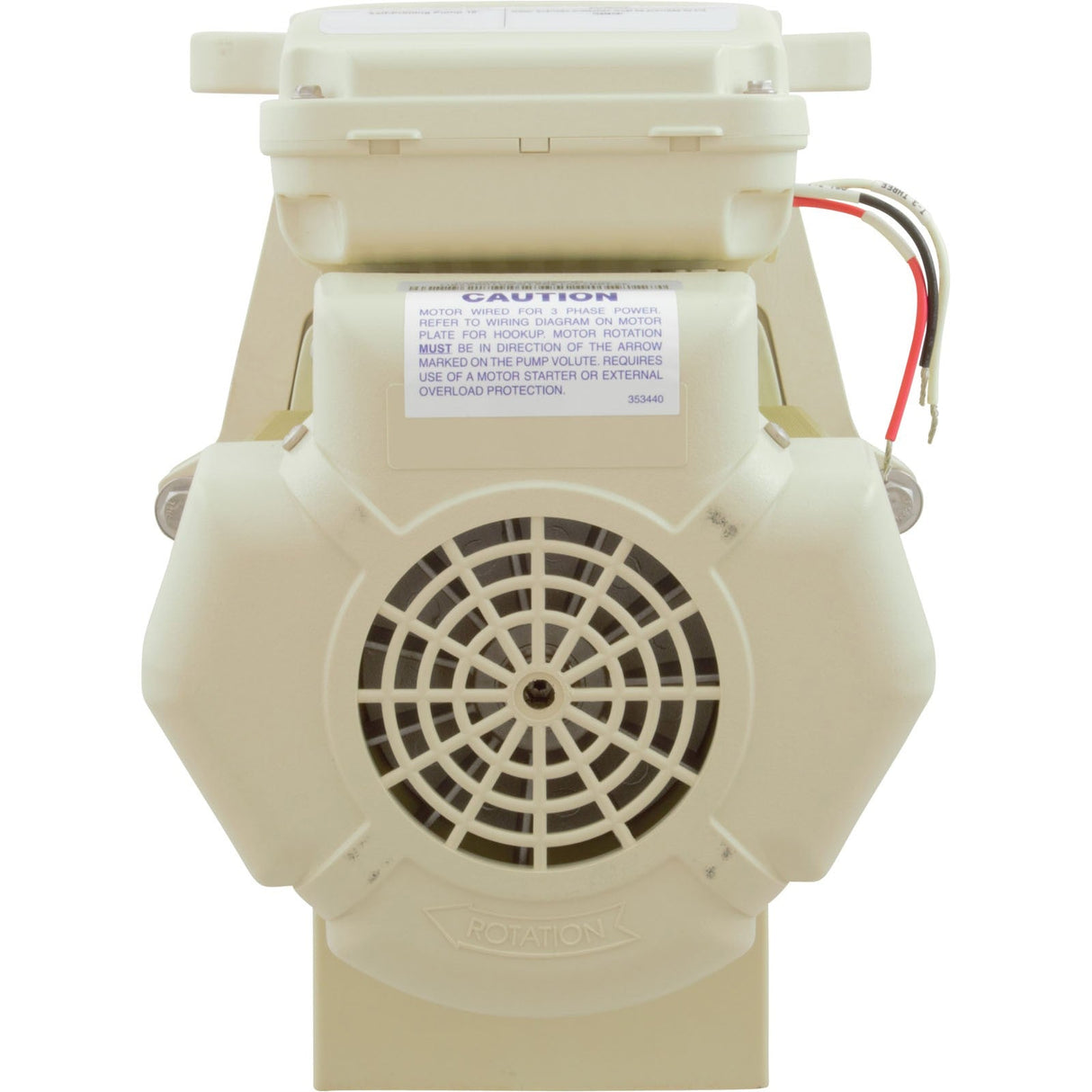 Pump, Pentair WhisperFlo, 1.5hp, 208-230/460v, 3-Phase, SD : 011642