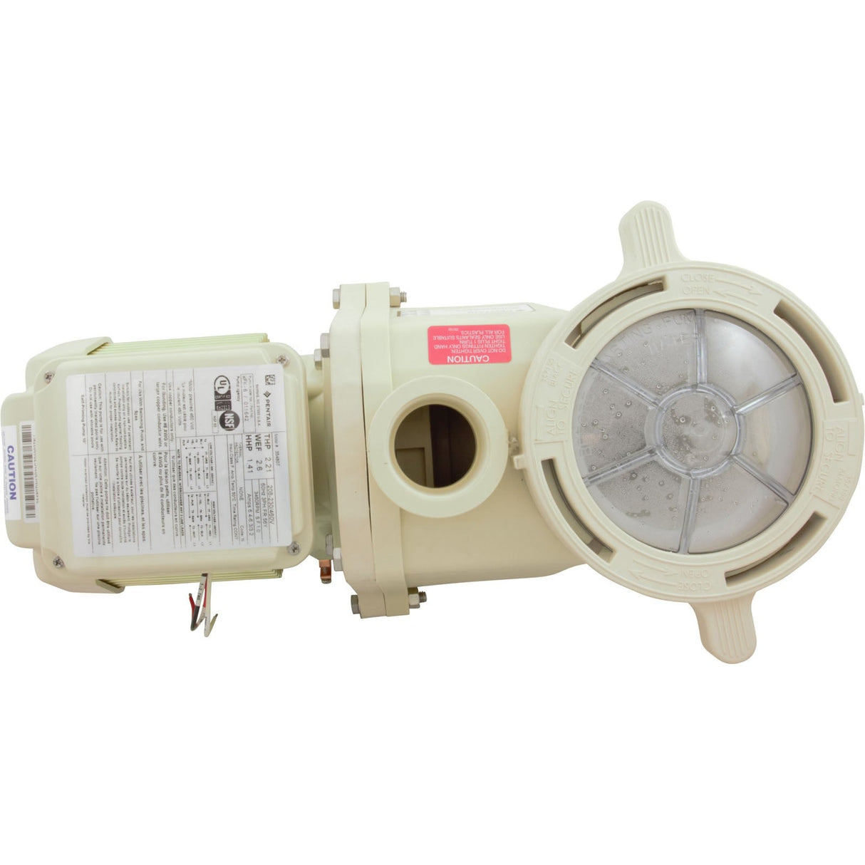 Pump, Pentair WhisperFlo, 1.5hp, 208-230/460v, 3-Phase, SD : 011642