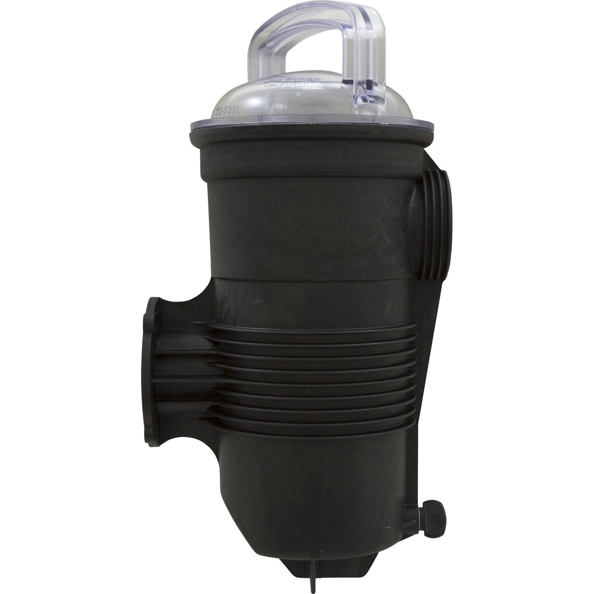 Trap Assy, PentairChallenger High Pressure-3F, Blk, w/ss Basket : 357391