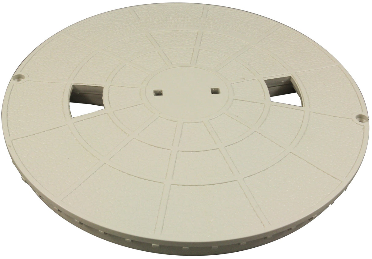 Skimmer Lid, Pentair Bermuda, 9-3/16"od, White : 516215Z