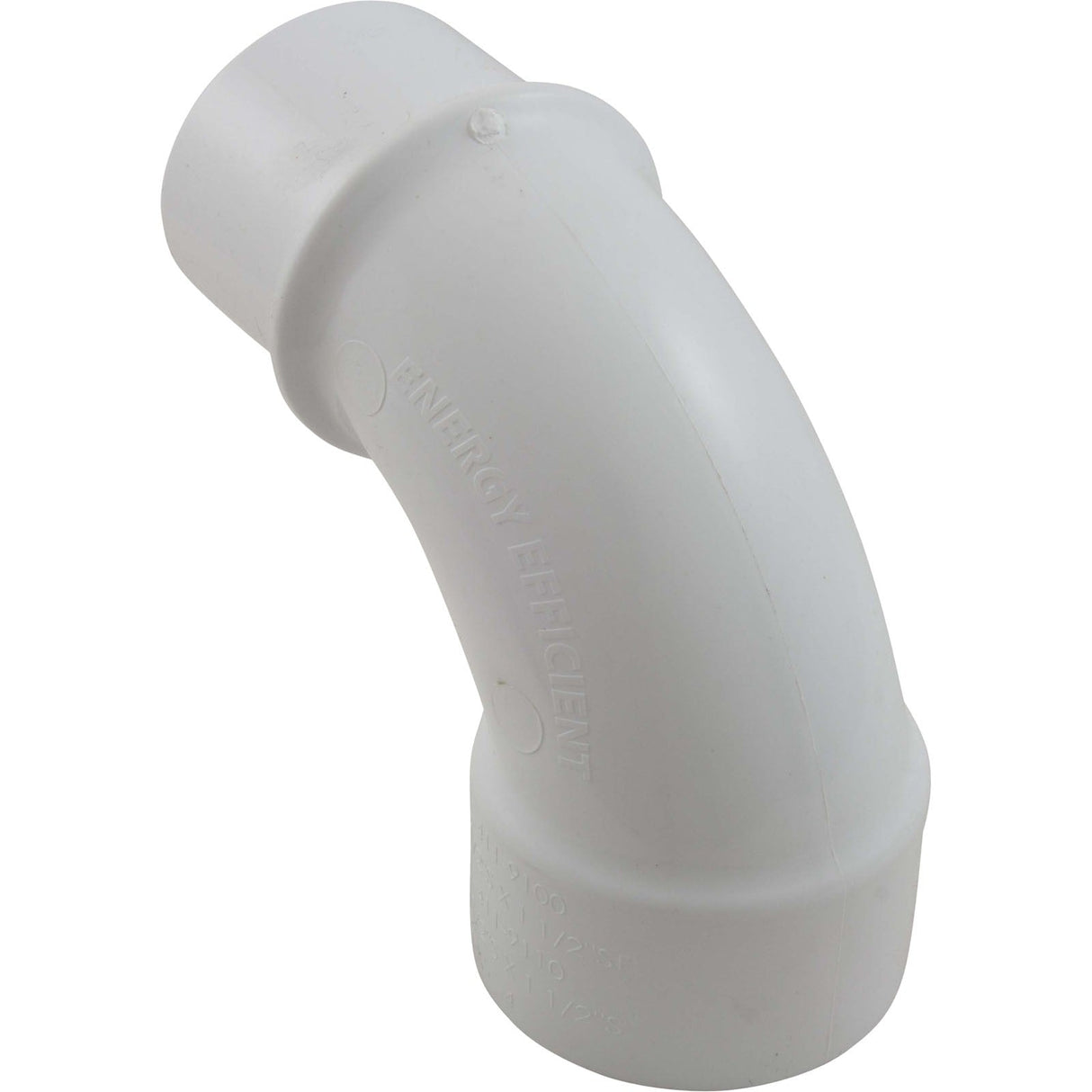 90 Elbow, Sweep, Waterway, 1-1/2" Slip x 1-1/2" Spigot : 411-9100