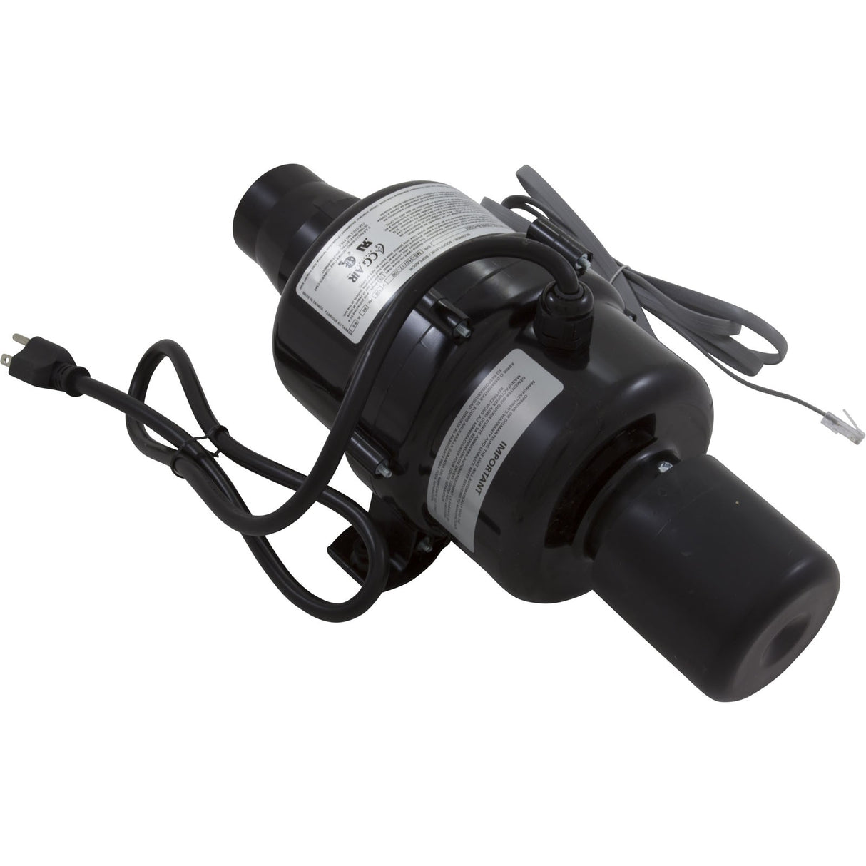 Blower, CG Air Mill Sen, 115v, 9.5A, 2ft Nema, w/Muffler, Heater : MS300750120/60NCG01