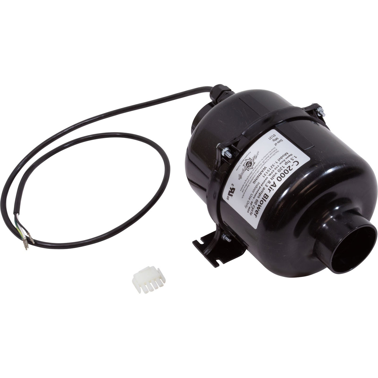 Blower, Air Supply Comet 2000, 1.5hp, 115v, 8.3A, 4ft AMP : 3215131