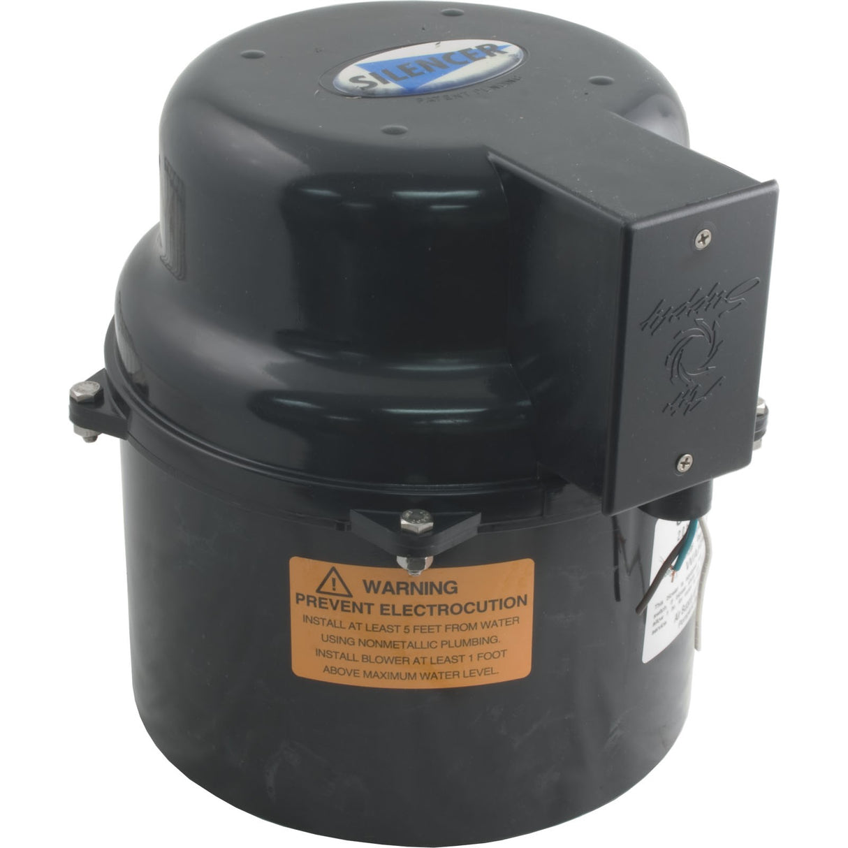 Blower, Air Supply Silencer, 2.0hp, 115v, 11.0A, Hardwire : 6320141