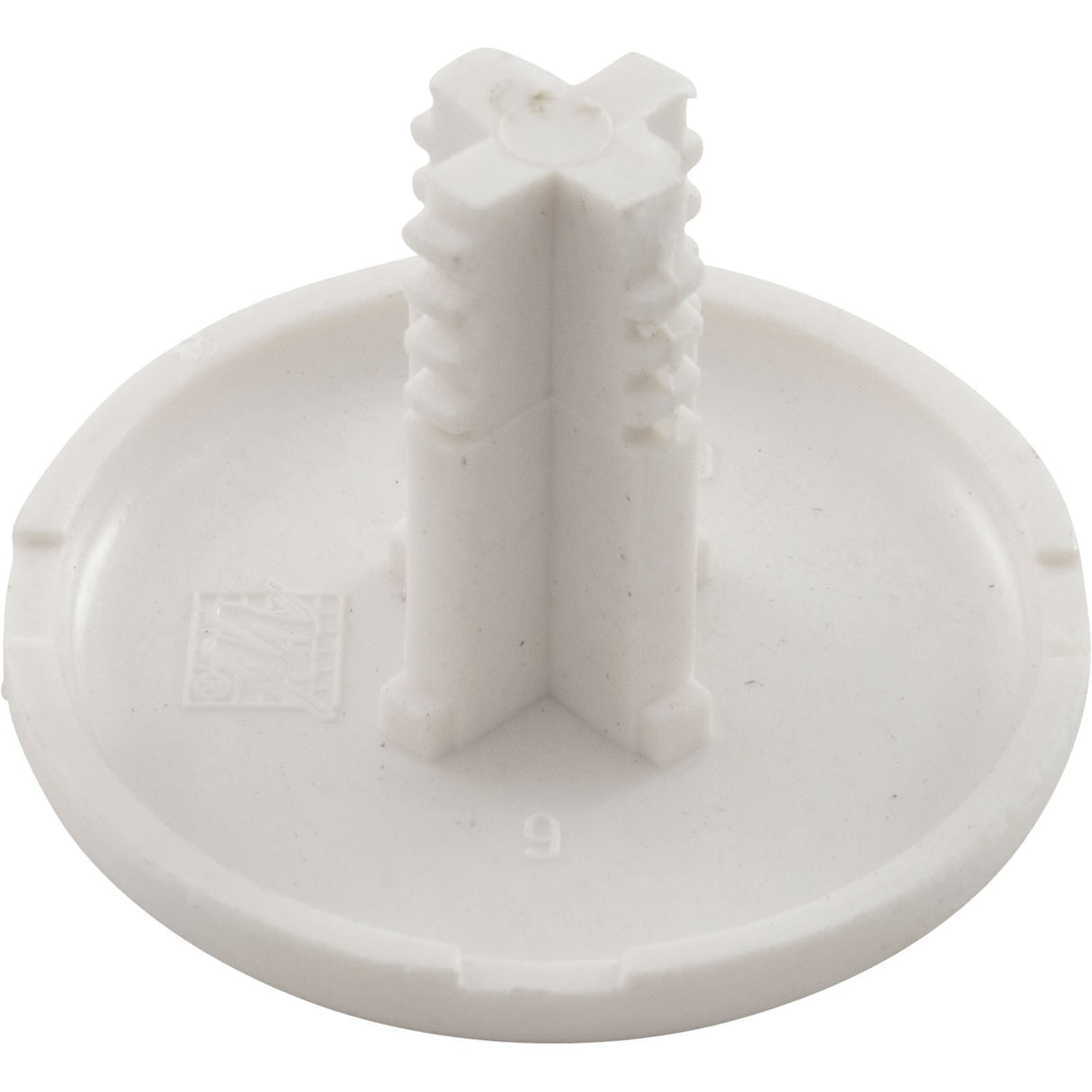 Air Injector Cap, WW, Low Profile, 1-3/4"fd, White : 672-2130