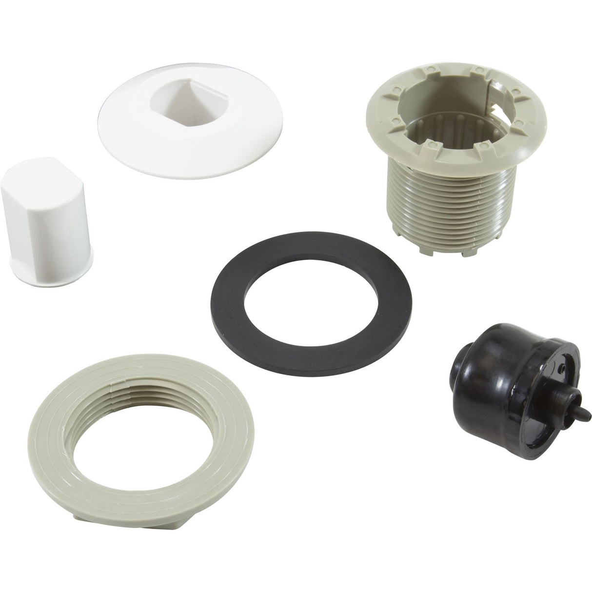 Air Button, Presair, Standard, 1-3/4"hs, 2-5/8"fd, White : B225WA
