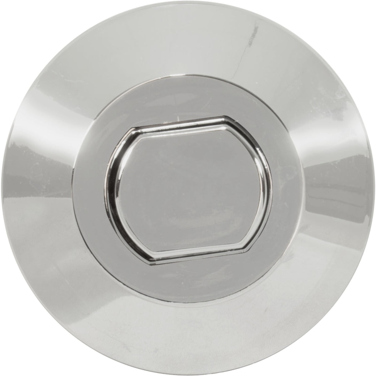 Air Button, Presair, Standard, 1-3/4"hs, 2-5/8"fd, Chrome : B225CA