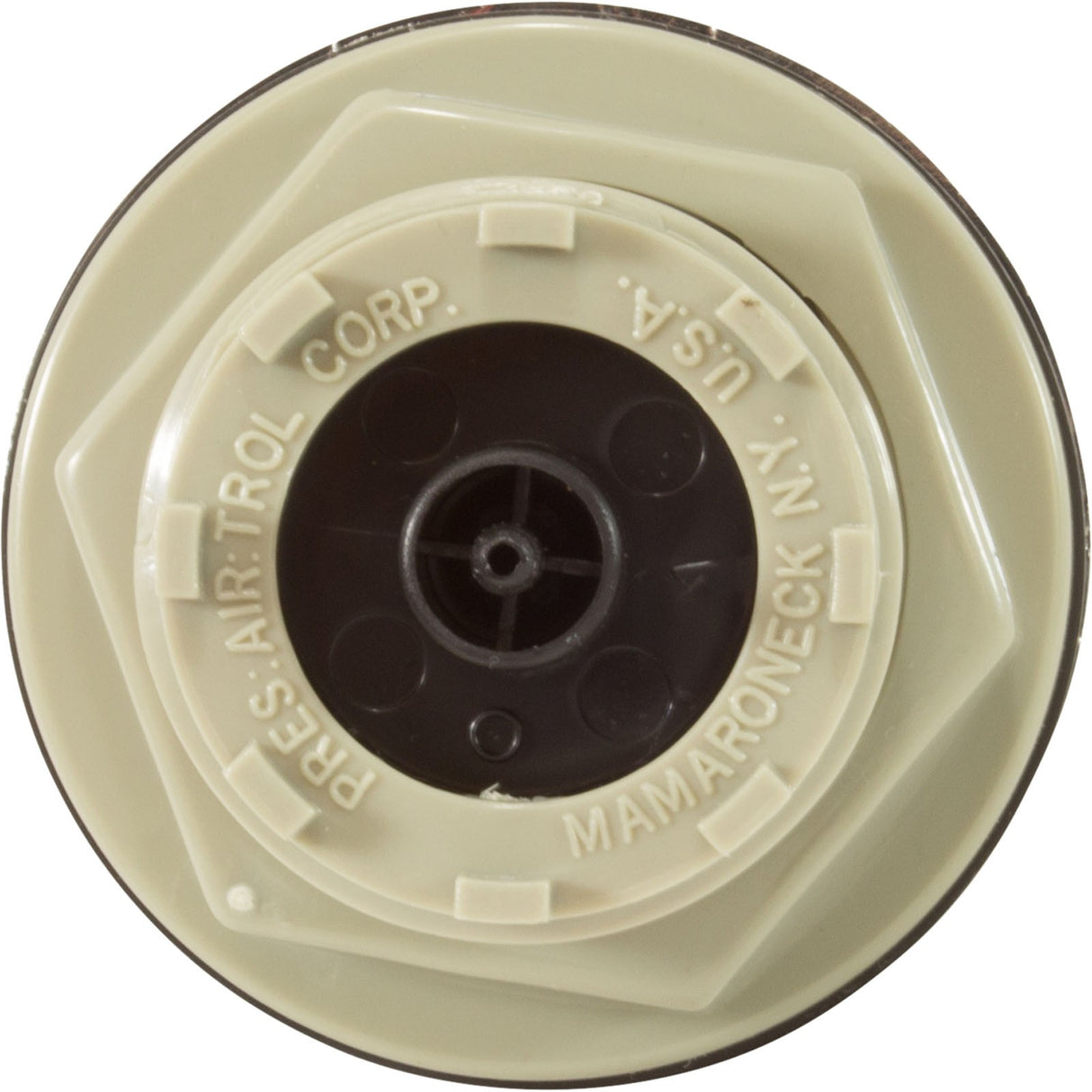 Air Button, Presair, Standard, 1-3/4"hs, 2-5/8"fd, Chrome : B225CA
