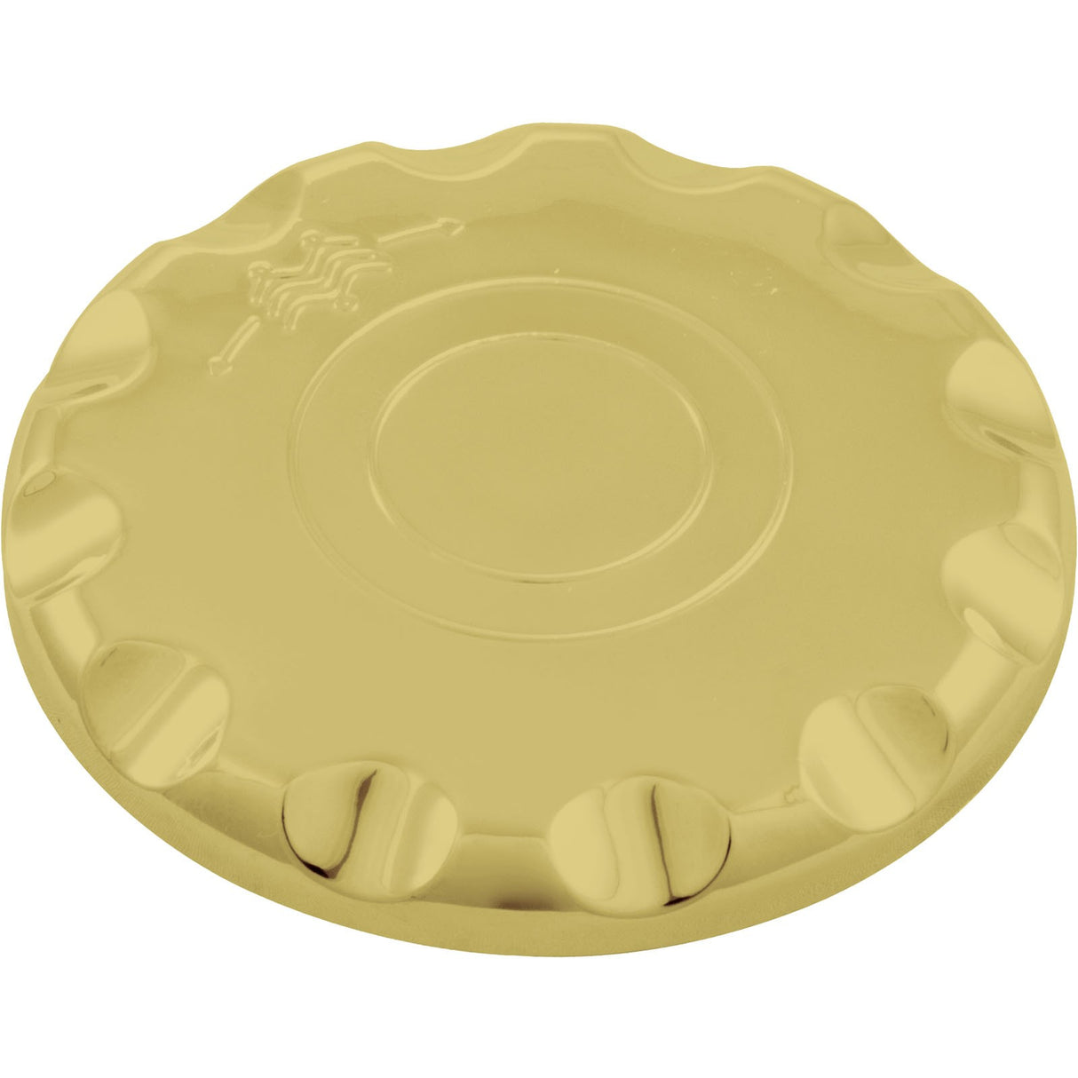Hydrabaths Air Control Knob, Polished Brass : 200515