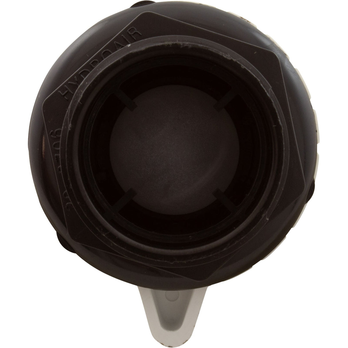 Air Ctrl, BWG/HAI Slimline, 1-3/4"hs, 2-1/2"fd, Teardrop, Wht, 1" : 10-2330WHT