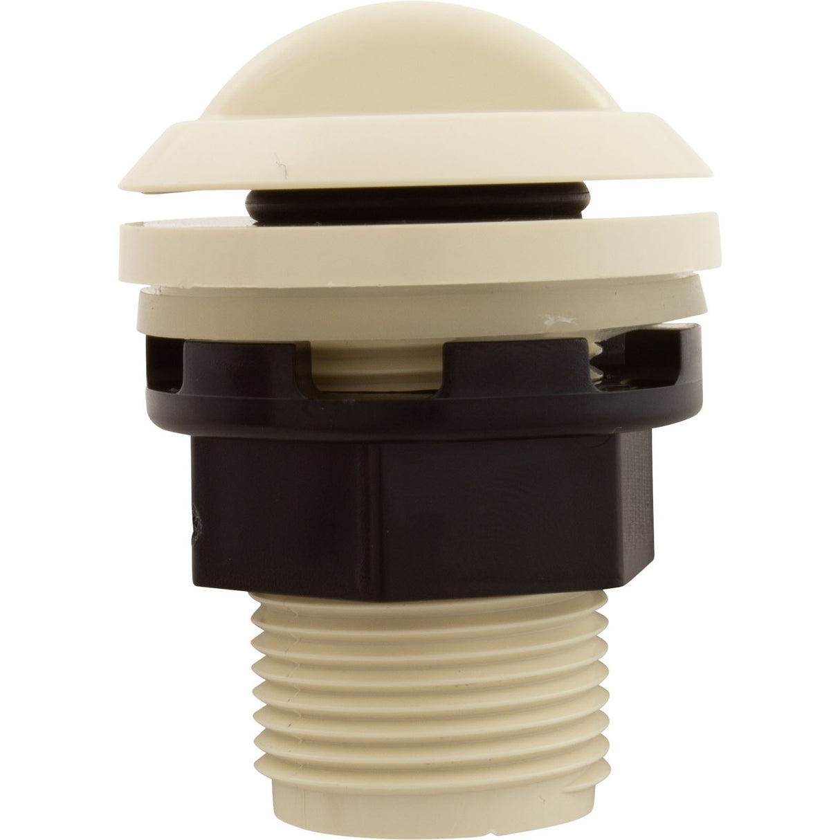 Air Ctrl, BWG/HAI Mini, 1-1/8"hs, 1-11/16"fd, Crescent, Bone, 1/2" : 10-2200BON