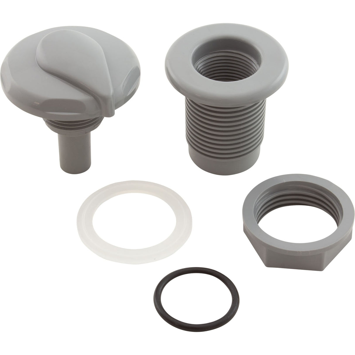 Air Ctrl, CMP, 1-3/4"hs, 2-5/8"fd, Crescent, Gray, 1", Gen : 25098-001-000