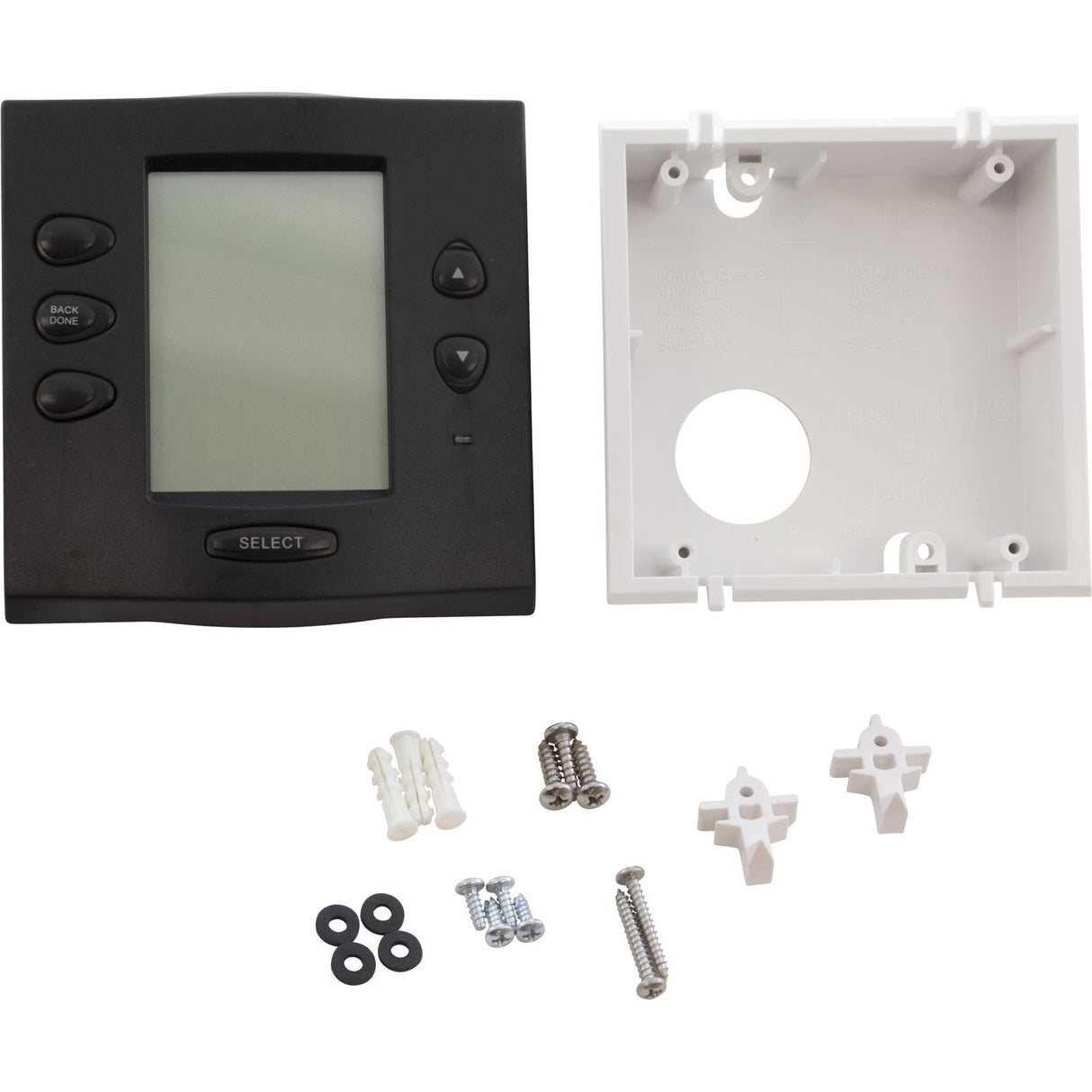 Control Panel, Zodiac Jandy OneTouch, Surface/Flush Mount, Blk : 7954