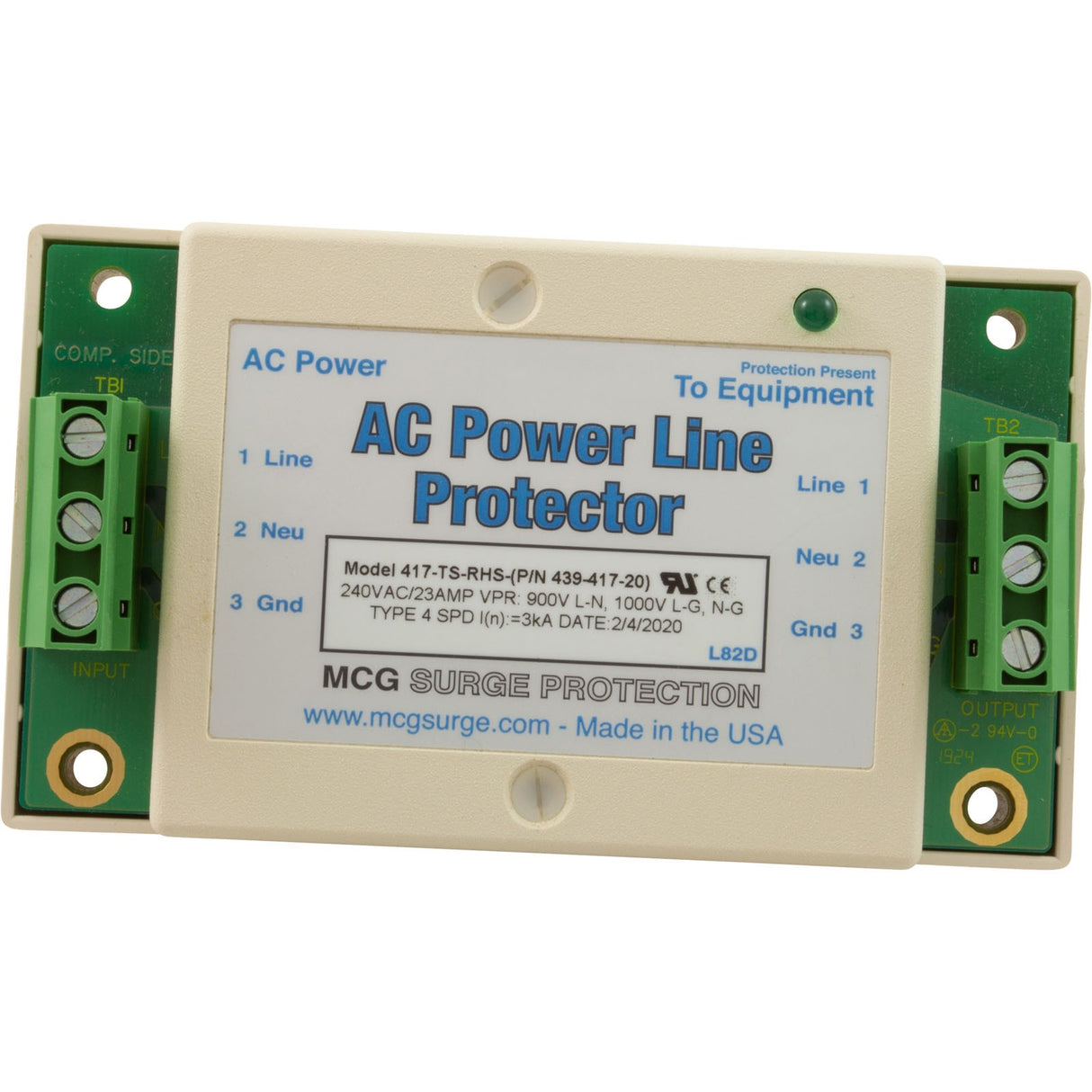 Surge Suppressor, IntelliTouch, EasyTouch, Compool, 230v : AI201