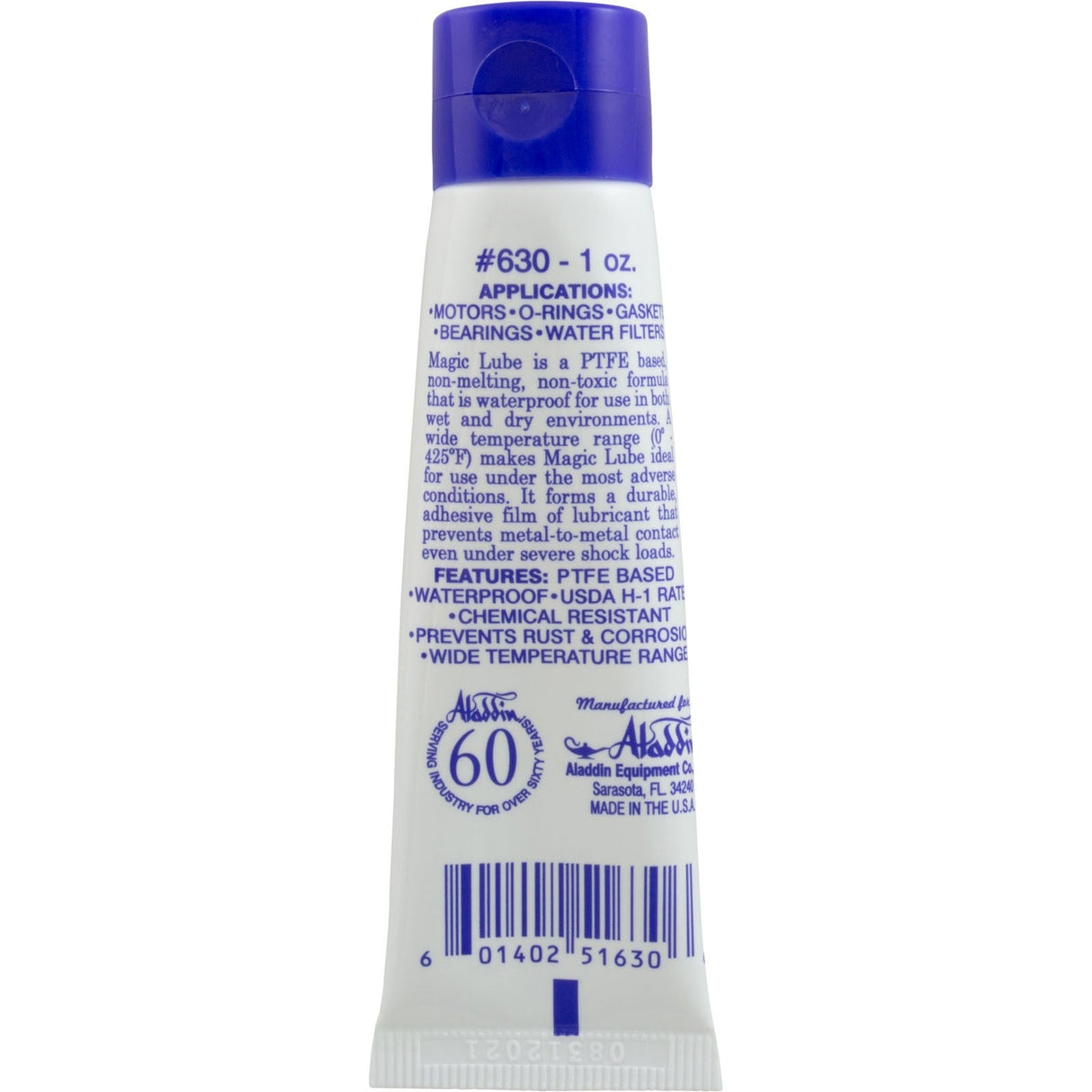 Magic Lube, 1oz, PTFE, Blue Label : 630-Single