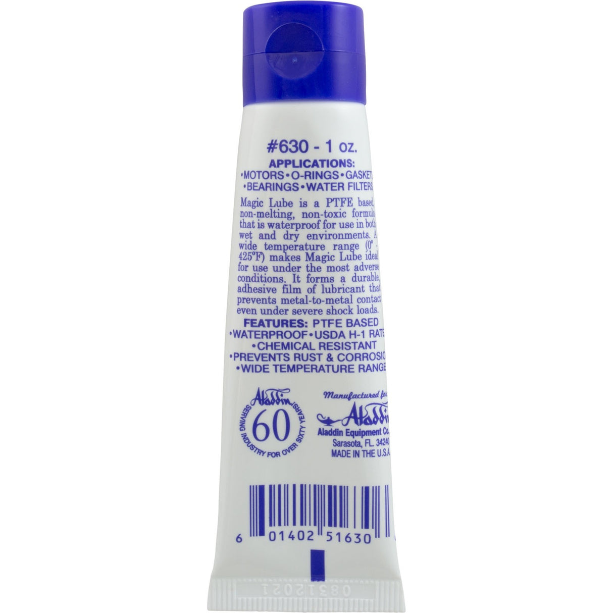 Magic Lube, 1oz, PTFE, Blue Label : 630-Single