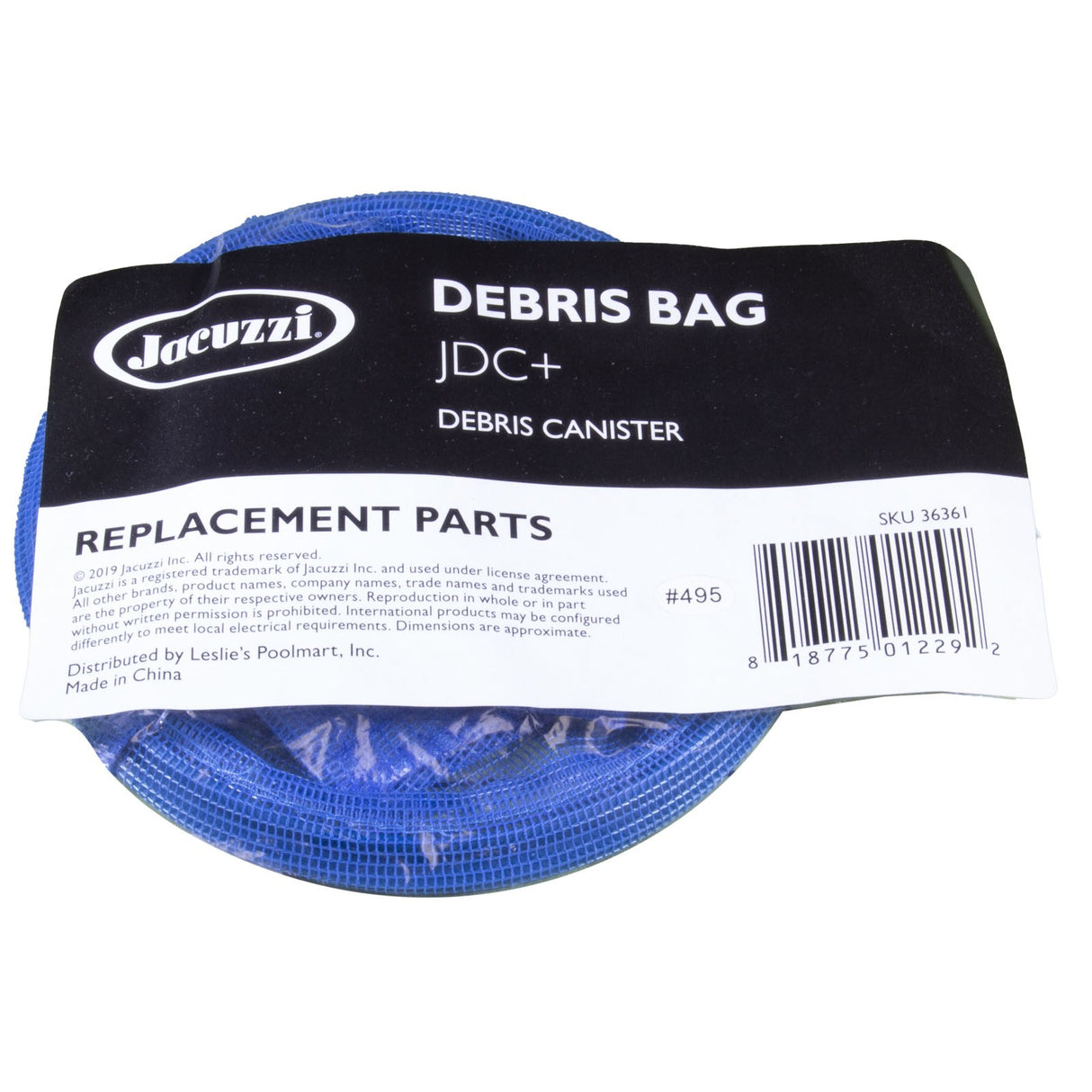 Debris Bag, Jacuzzi, JDC+ : WP027