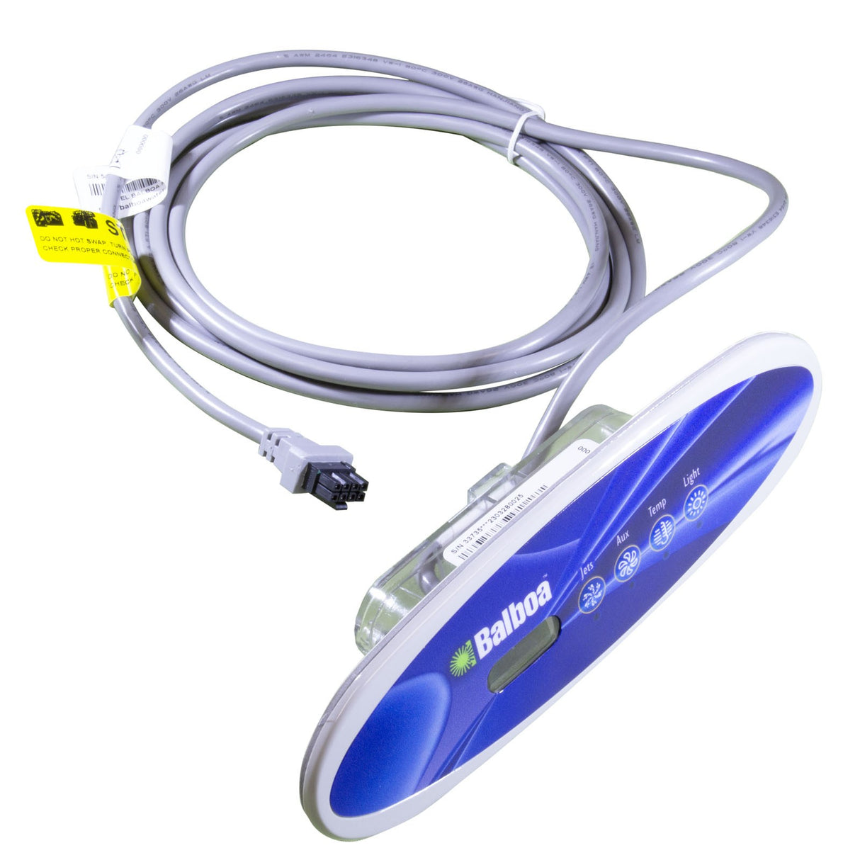 Topside, BWG ML260, 4 Button, Jets, Aux, Temp, Light, LCD, Oval : 54270