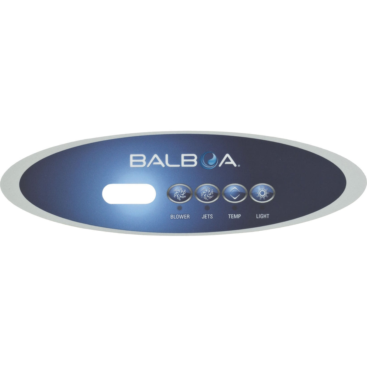 Overlay, Balboa Water Group MVP260/VL260, Bl/P1/Temp/Light : 11521