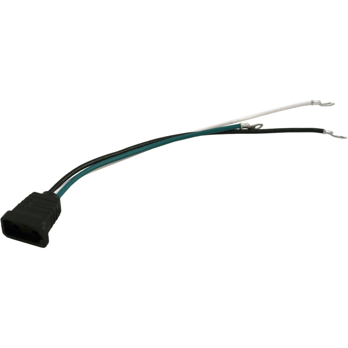 Receptacle, H-Q, VH, Molded, 12/3, Black : 09-0041A