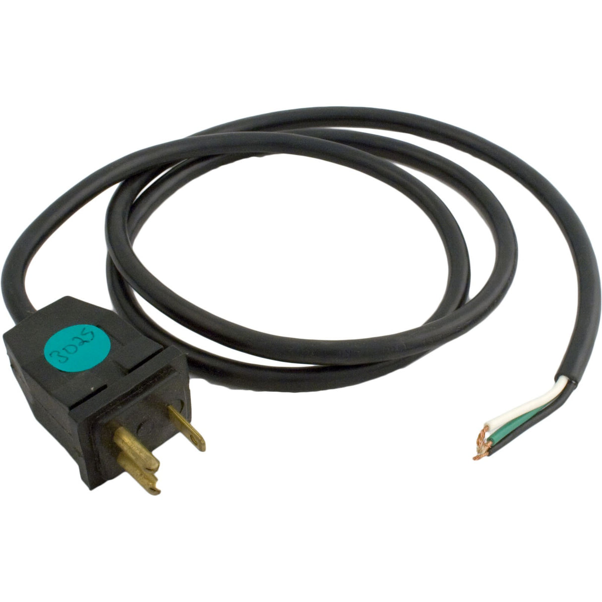Blower Cord, J & J Electronics, 230v, Male : PSA-103B-2
