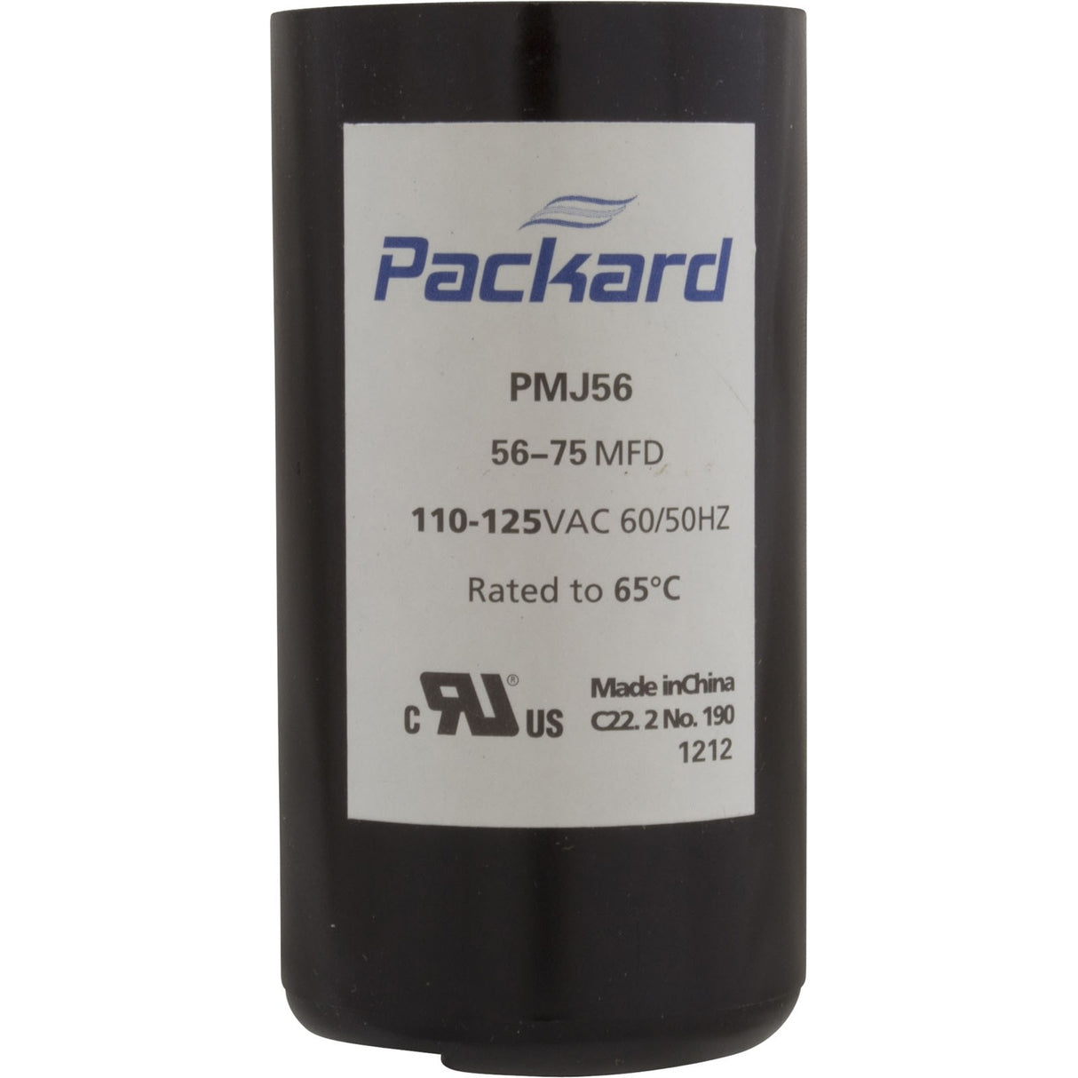 Start Capacitor, 56-75 MFD, 115v, Generic : BC-56