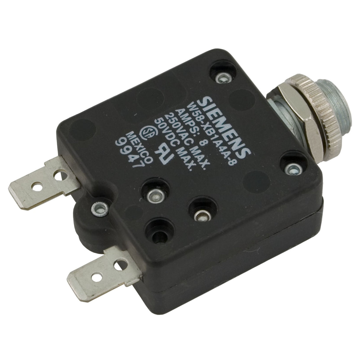 Circuit Breaker, Panel Mount, 8A, 115v :