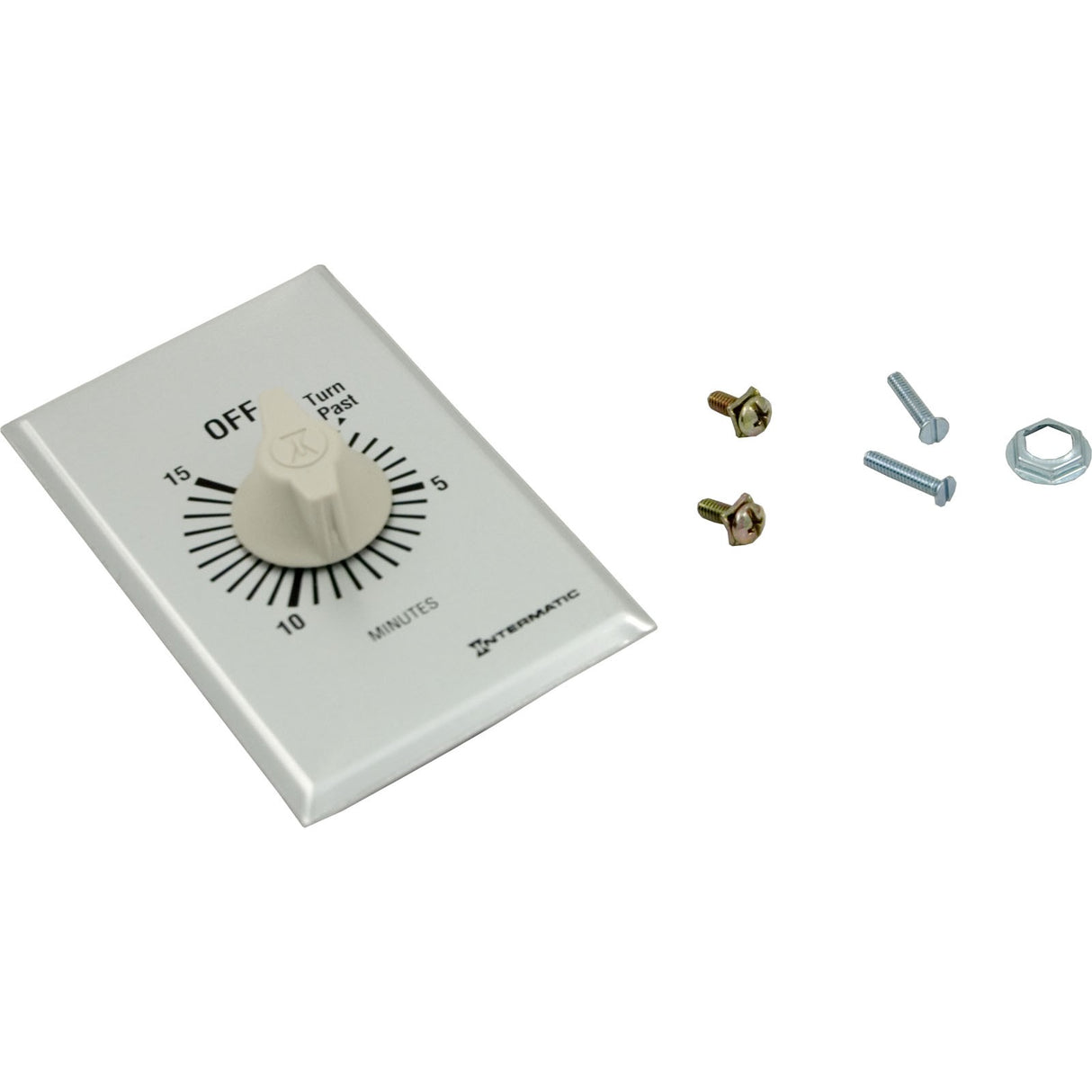 Timer, Intermatic, SPST, Wound, 15min, 20A : FF15MC