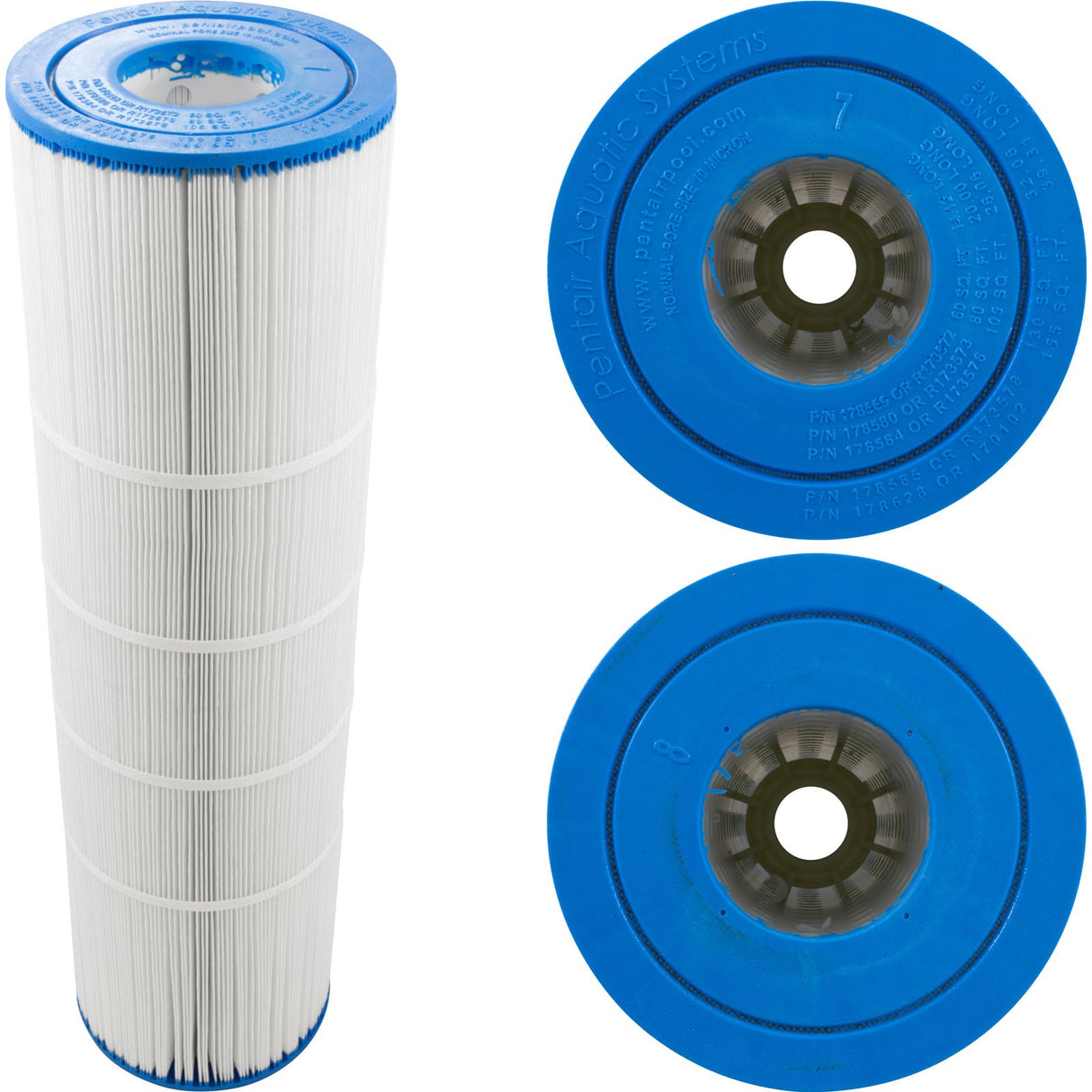 Cartridge, Pentair Clean & Clear Plus, 4 Req, After 11/98, OEM : R173576