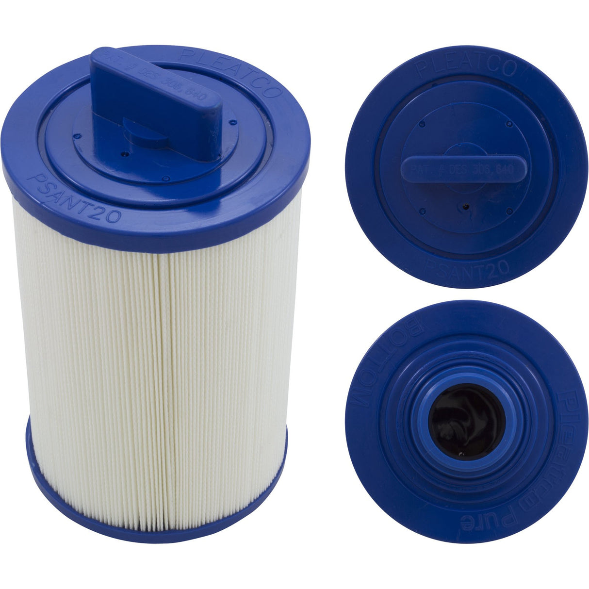 Cartridge, 20 sqft, ht, 1-1/2"mpt b, 4-3/4"od, 7-1/16", 3oz : PSANT20P4