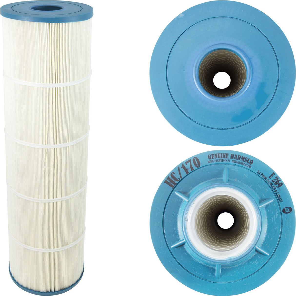 Cartridge, Harmsco HC/170, 170sqft, 7-3/4", 30-1/2", OEM : HC/170