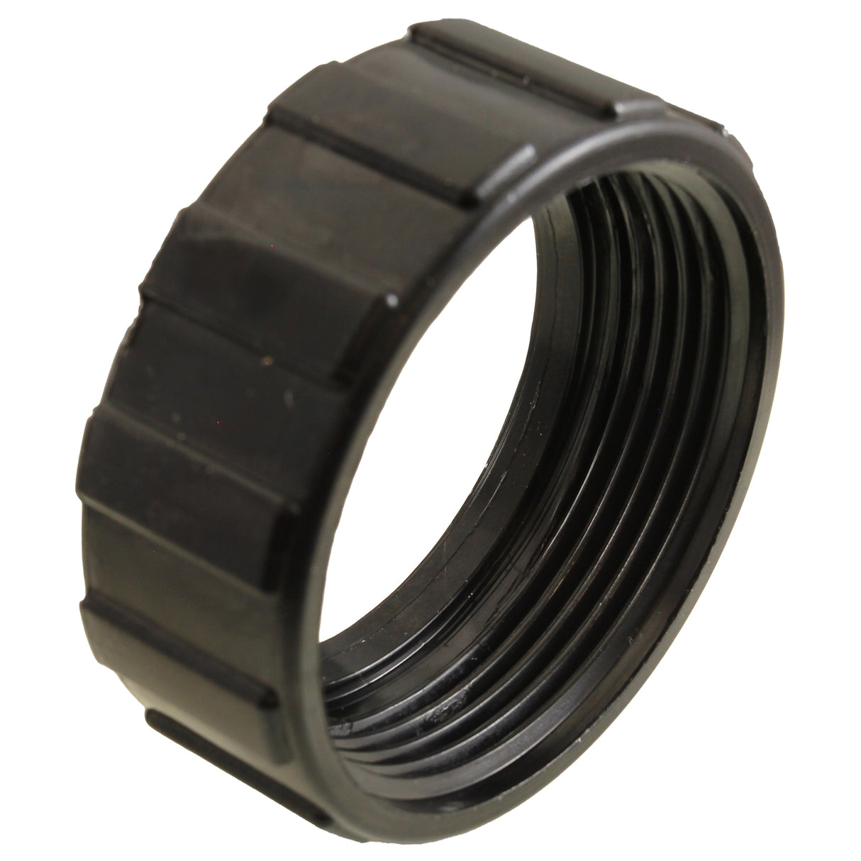 Union Valve Nut, Pentair Titan/Sandpiper, 2", Black : 51013011Z - Pentair - 788379915315 - PartsForSpas.com