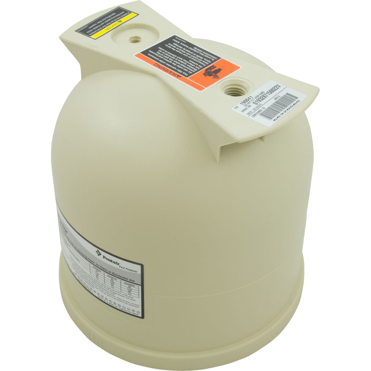 Tank Lid, Pentair American Products Warrior 44/88, Almond : 190041 - American Products/Pentair - 788379672812 - PartsForSpas.com