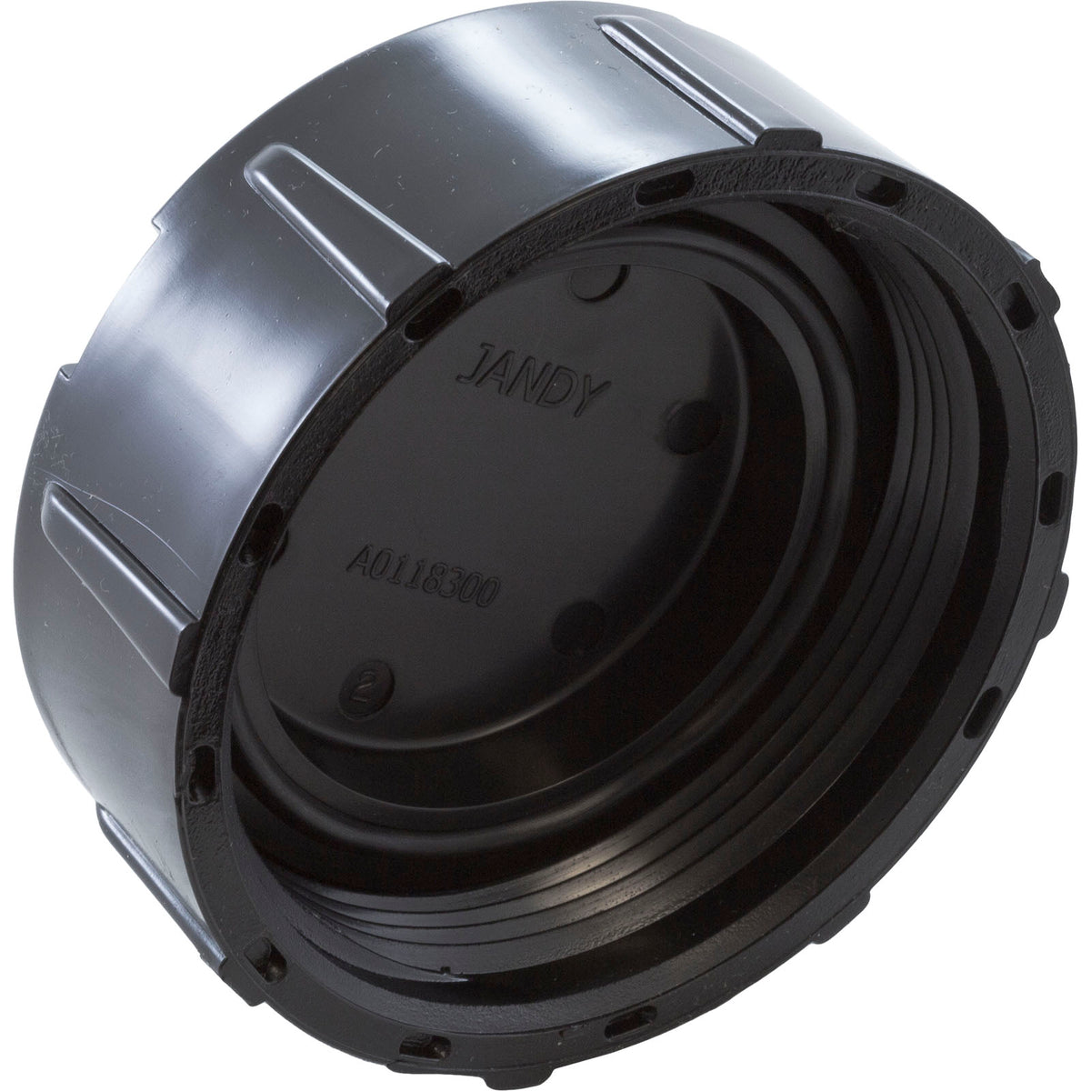 Adapter Unions, Zodiac Jandy CL/CV/CJ/CS/DEV, 2"s, w/cap, qty 3 : R0461800 - Jandy/Laars/Zodiac - 052337023771 - PartsForSpas.com