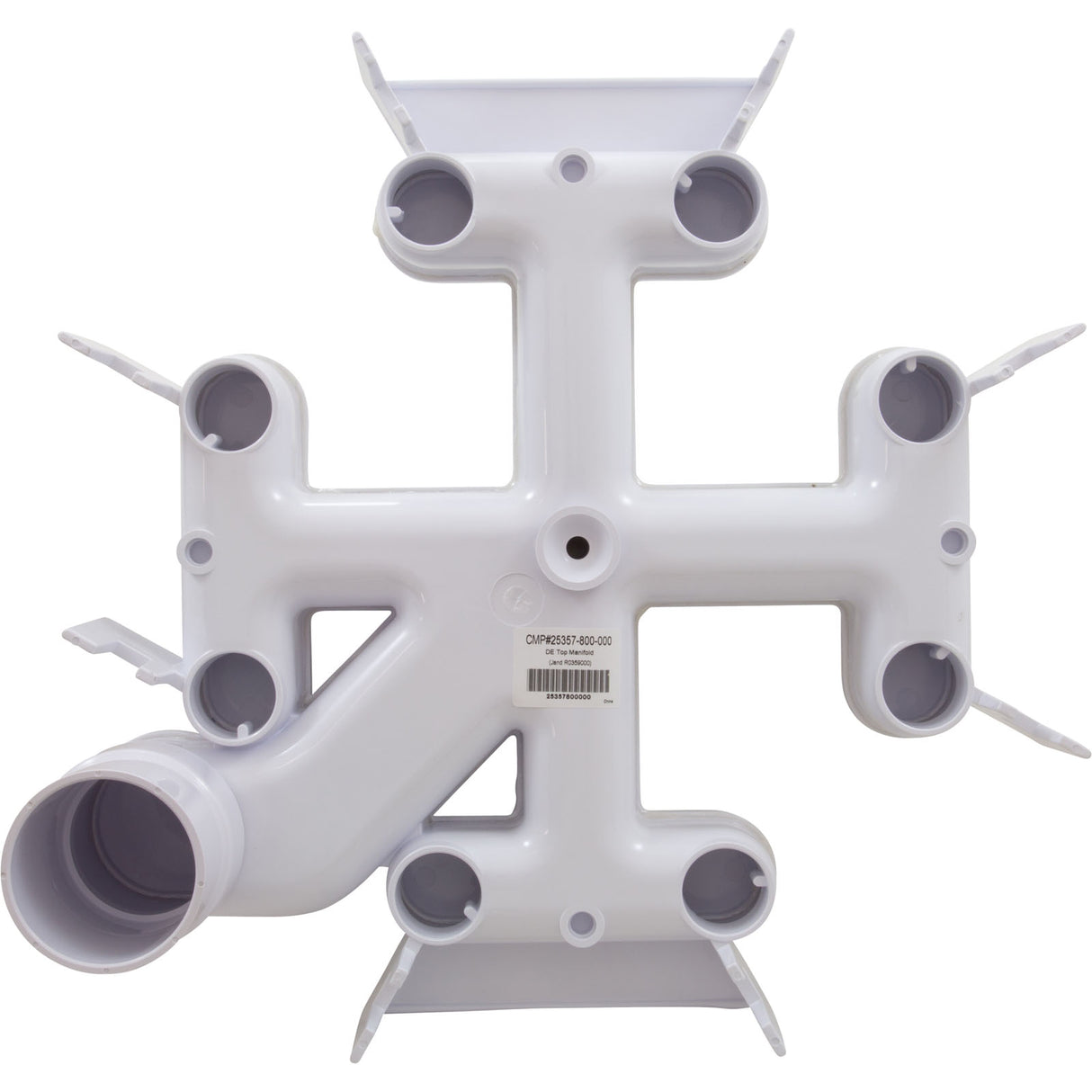 Manifold, CMP, Jandy DEV48/60 DEL48/60, Generic : 25357-800-000 - Custom Molded Products - 849640004425 - PartsForSpas.com