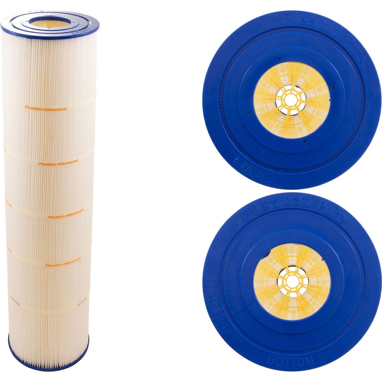 Cartridge, 131sqft, 3"ot, 3"ob, 7", 32-3/4"L, 4oz : PA131 - Pleatco - PA131 - PartsForSpas.com