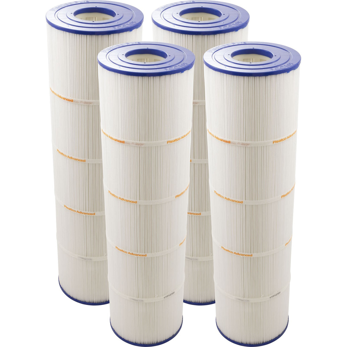 Cartridge, 4 Pk, Pleatco, 105sqft, 3"ot, 3"ob, 7", 26-1/16" 4oz : PCC105-PAK4