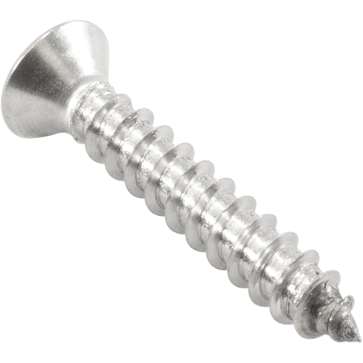 Number 8 X 1" Phil Flat Head Type A 316 S/S Screw : 819-1031