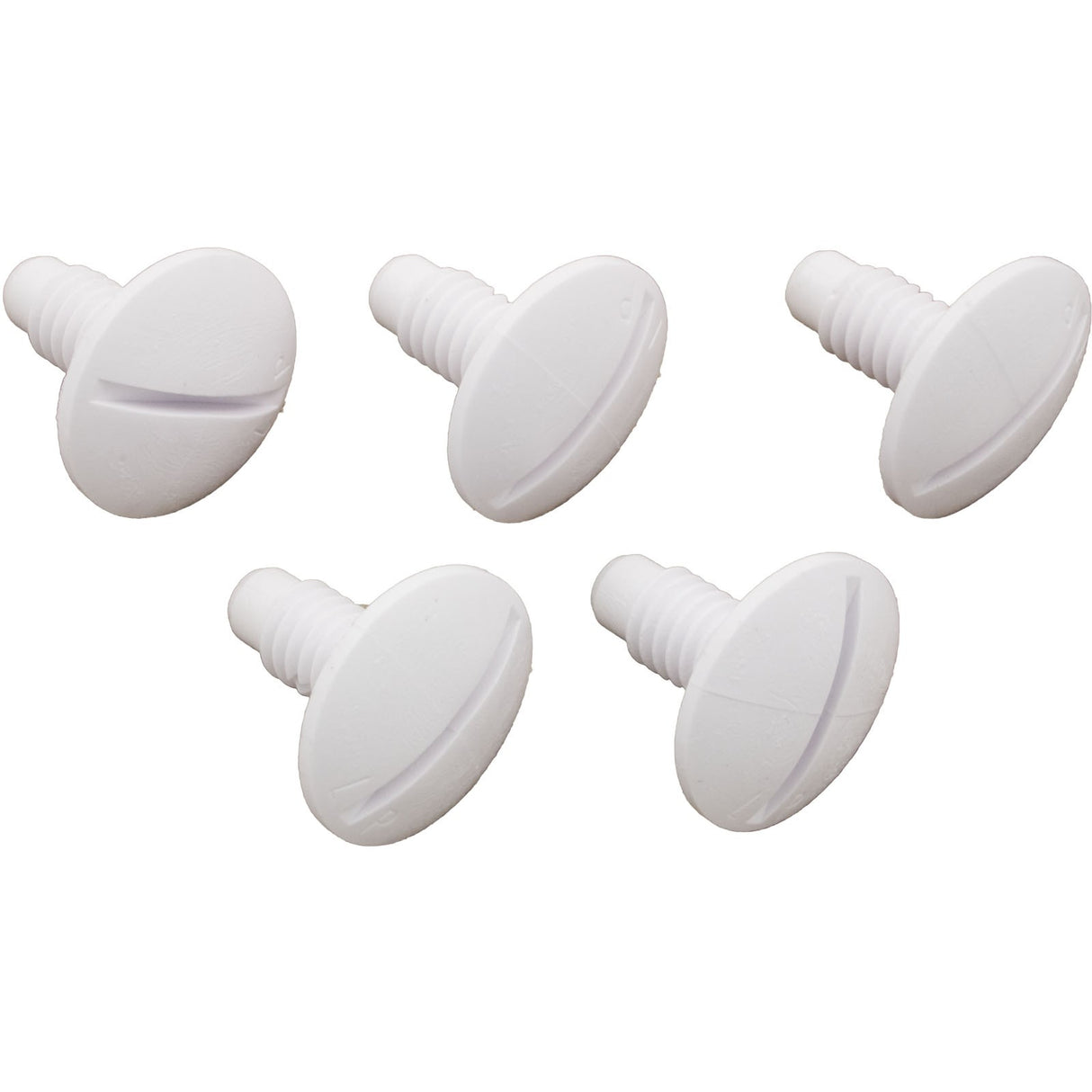 Screws, Pentair Letro Legend Cleaners, Wheel, qty 5, White : EC55