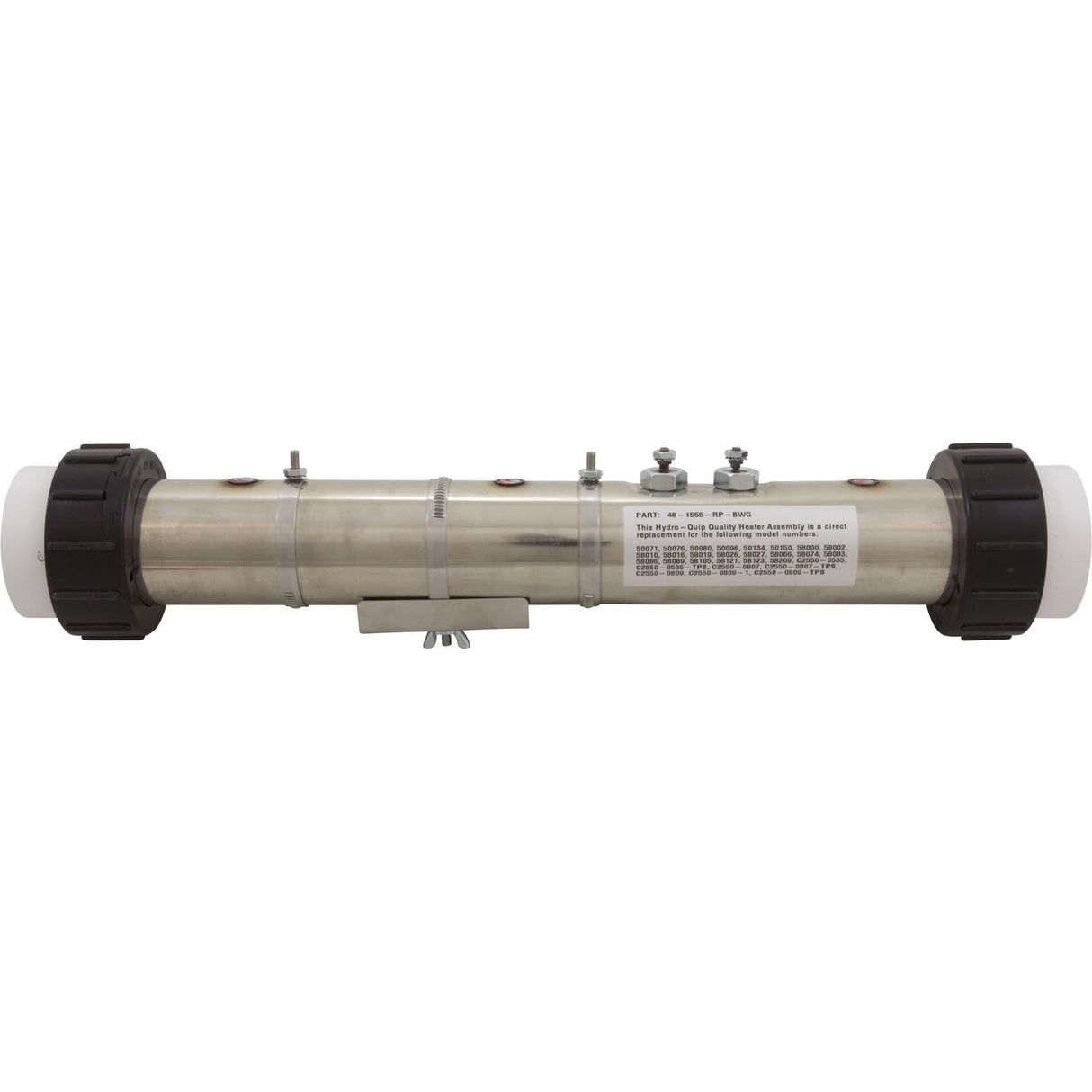 Heater, FloThru, BWG Universal, 2"x15", 5.5kW, w/o Sensors, Gen : 27-J0425-7S-K