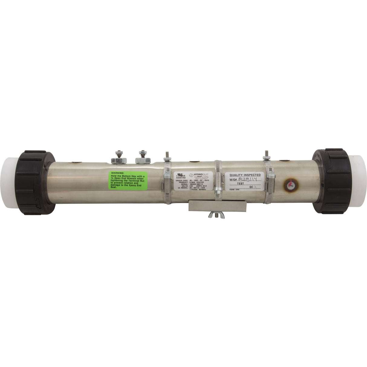 Heater, FloThru, BWG Universal, 2"x15", 5.5kW, w/o Sensors, Gen : 27-J0425-7S-K